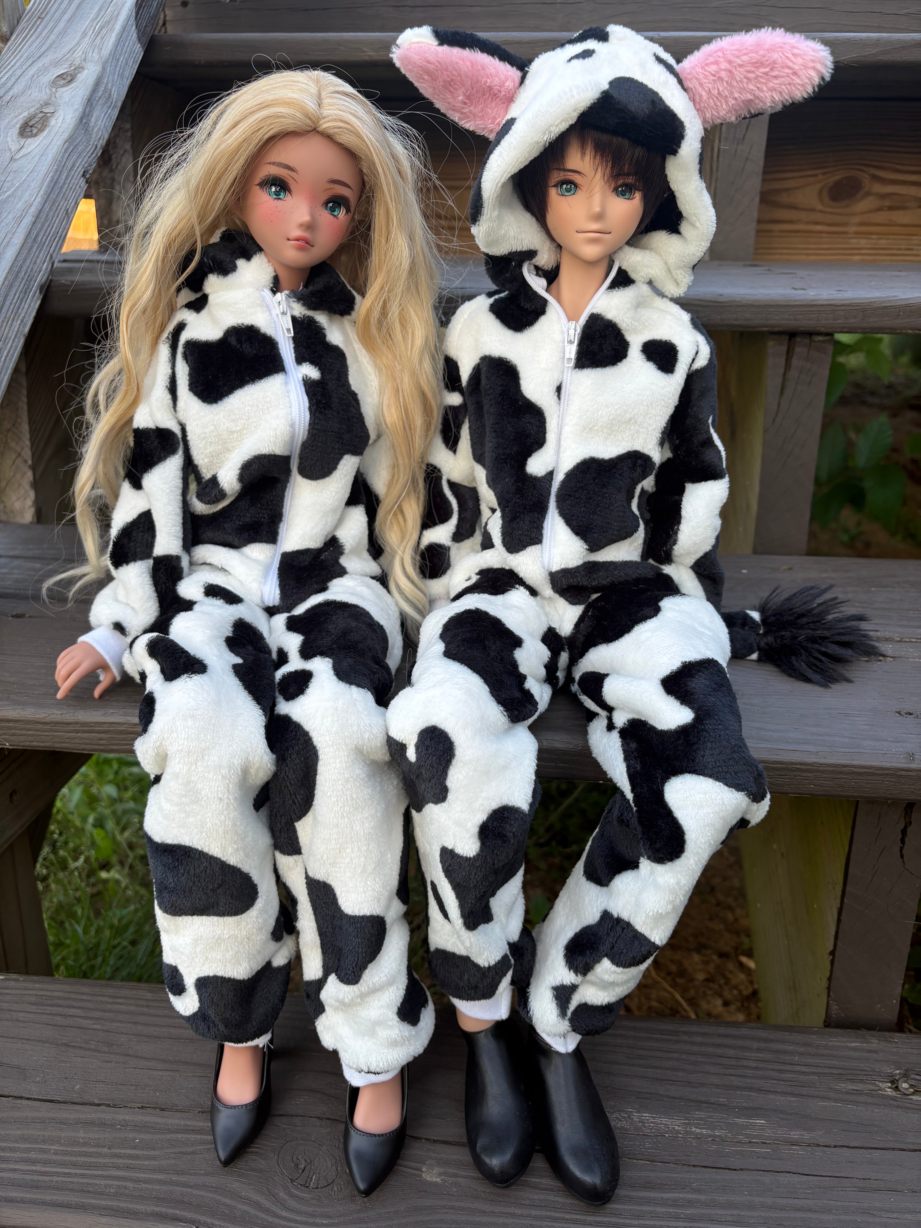SD13 Cow Kigurumi Onesie
