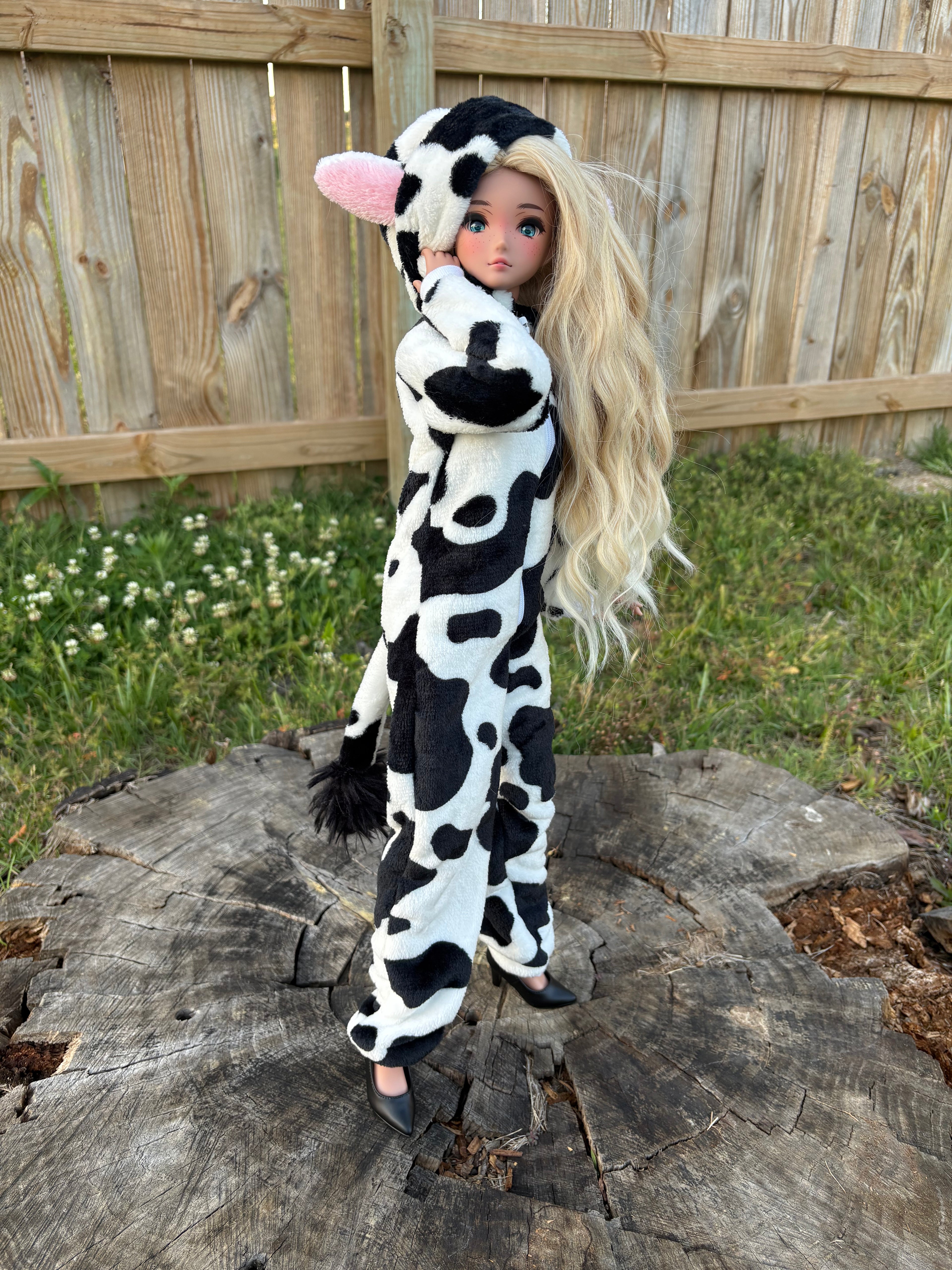 SD13 Cow Kigurumi Onesie