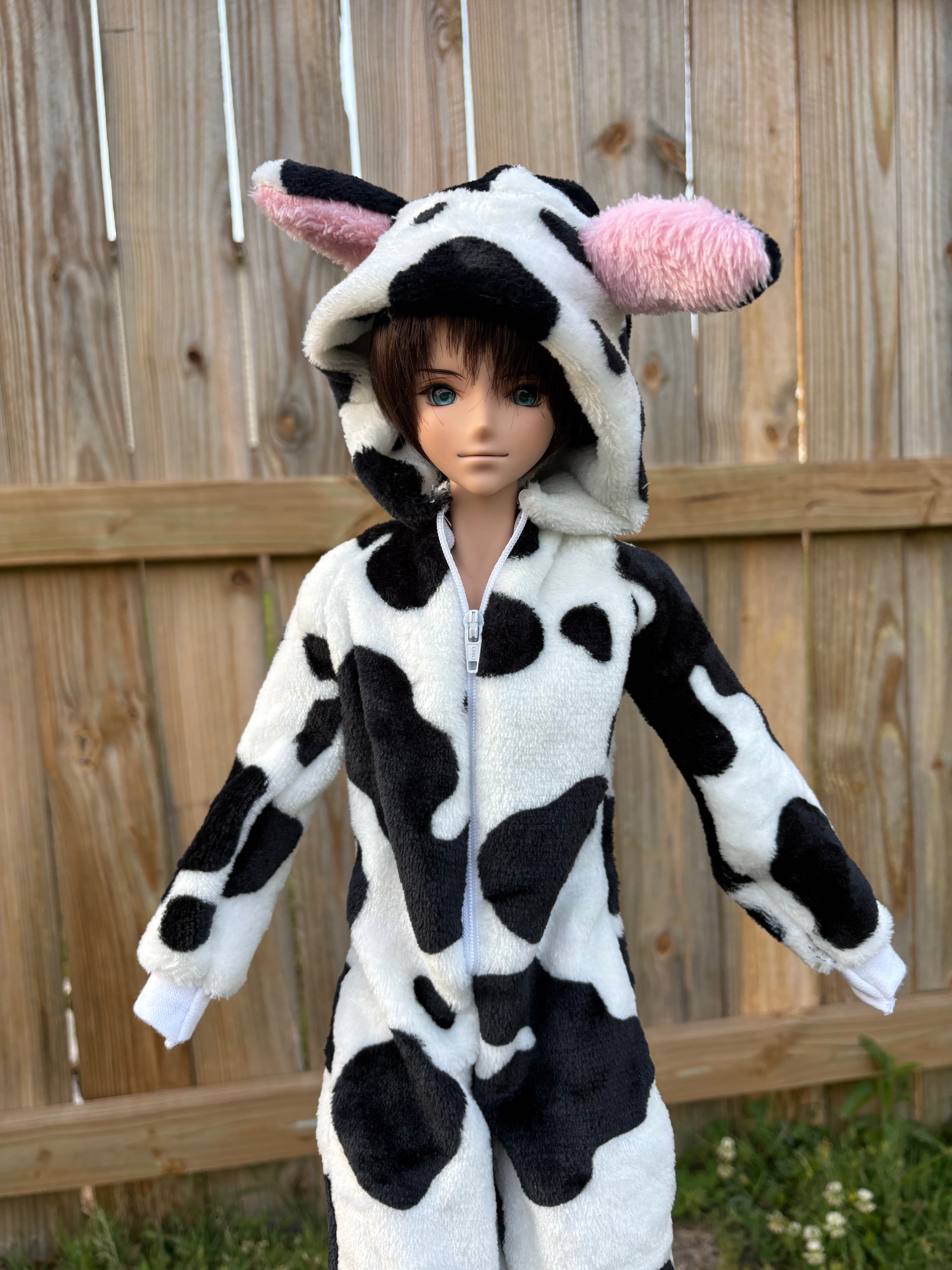 SD13 Cow Kigurumi Onesie