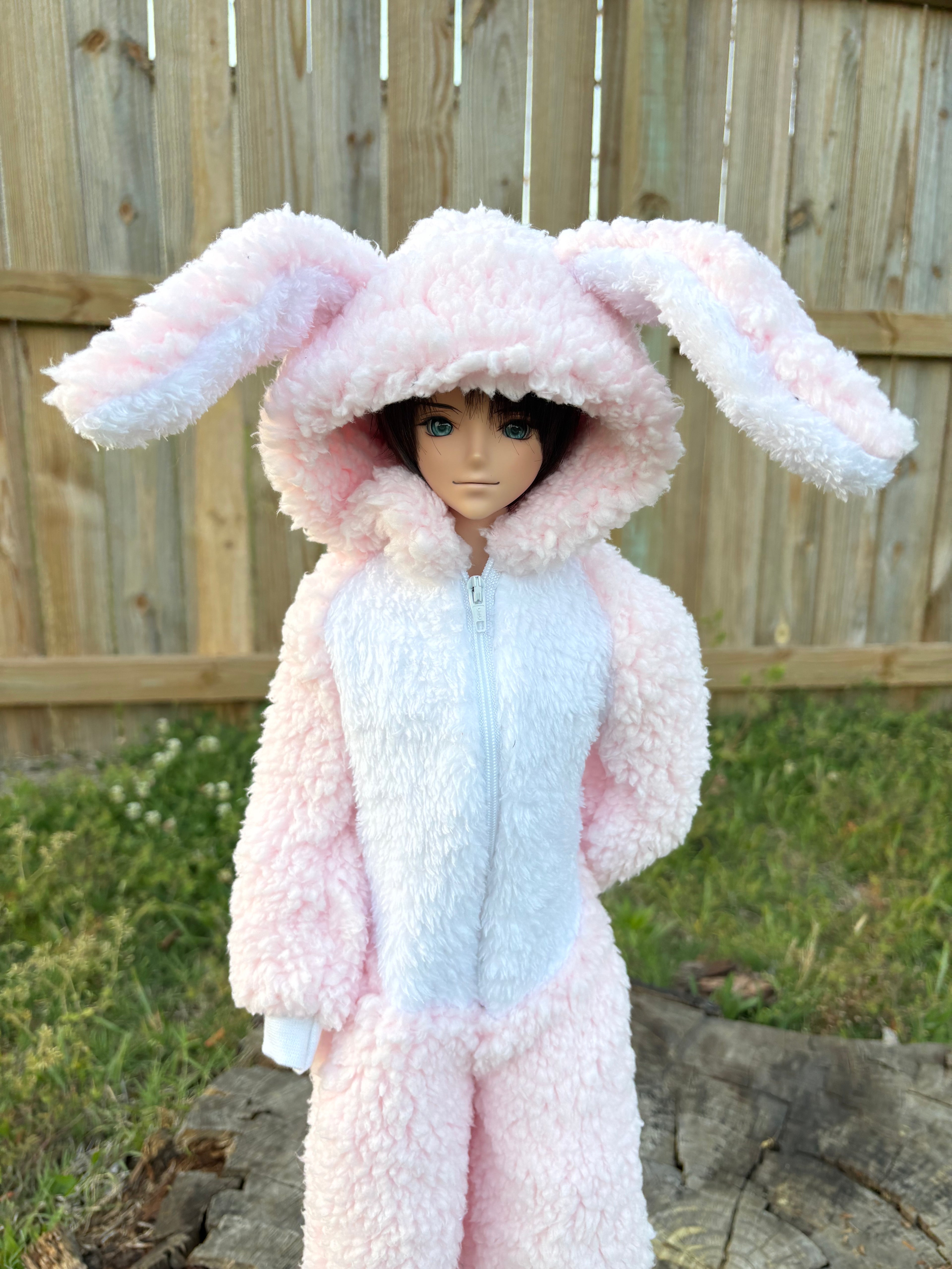 SD13 Pink Bunny Kigurumi Onesie