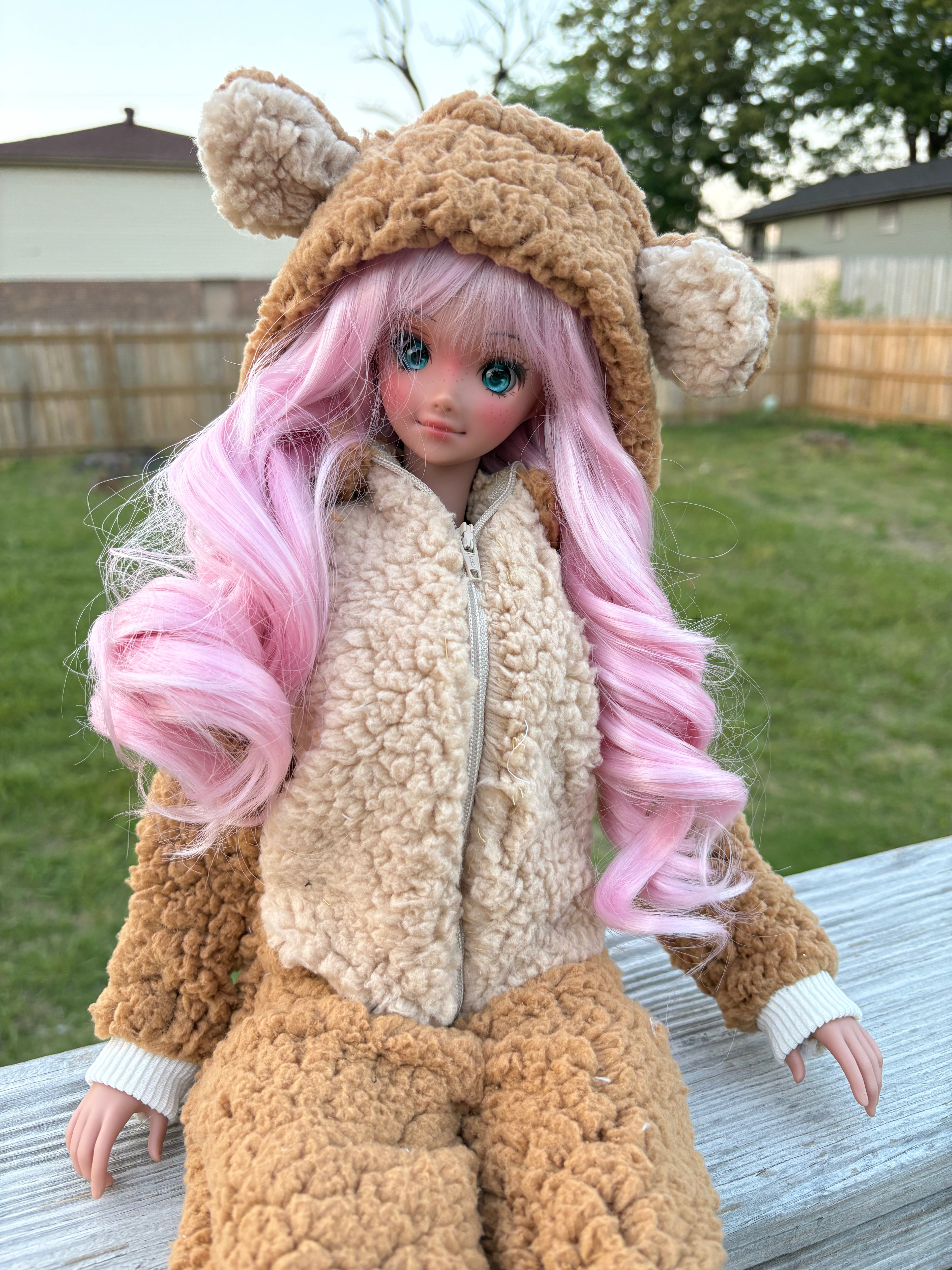 SD13 Brown Bear Kigurumi Onesie