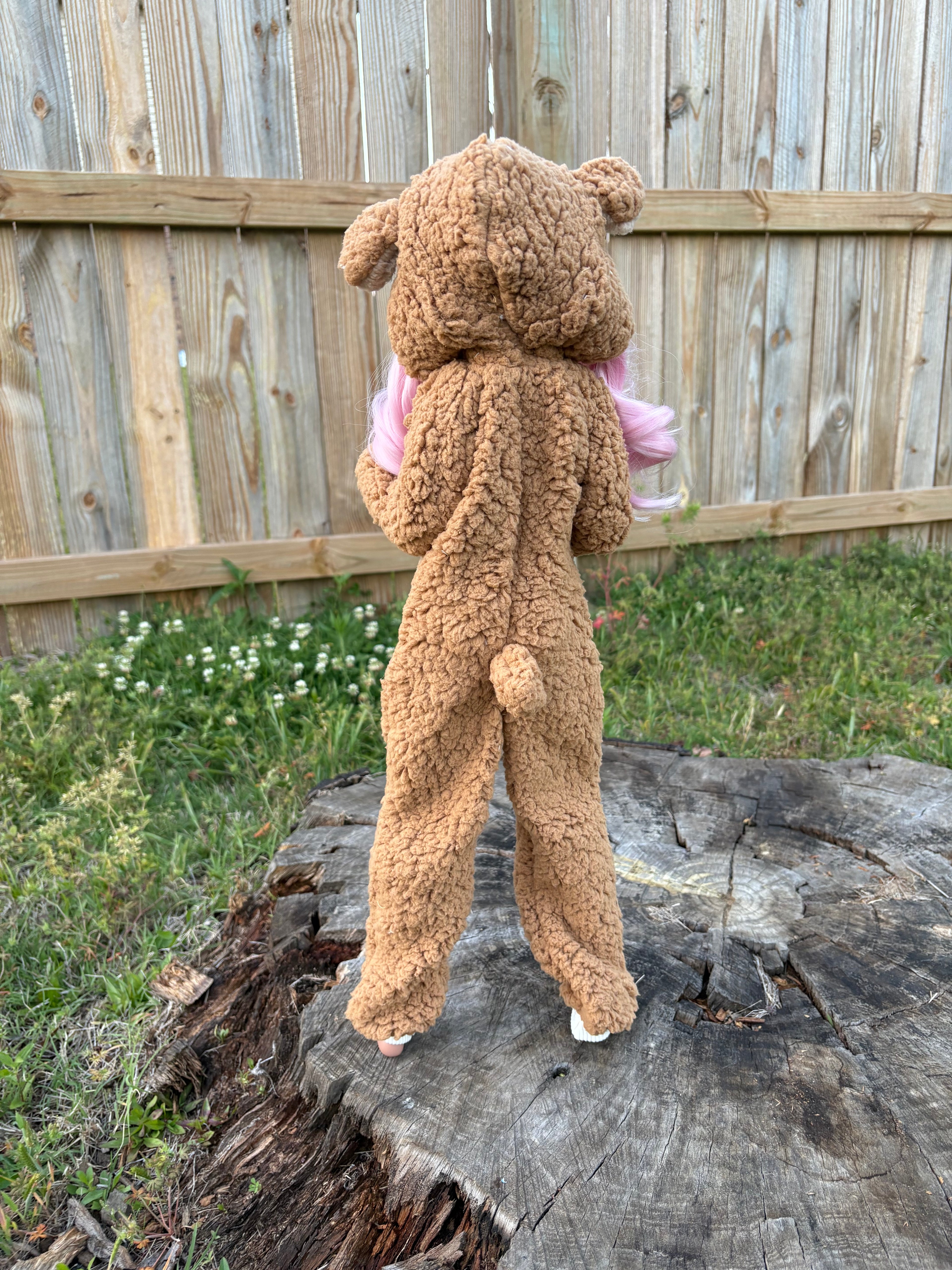 SD13 Brown Bear Kigurumi Onesie