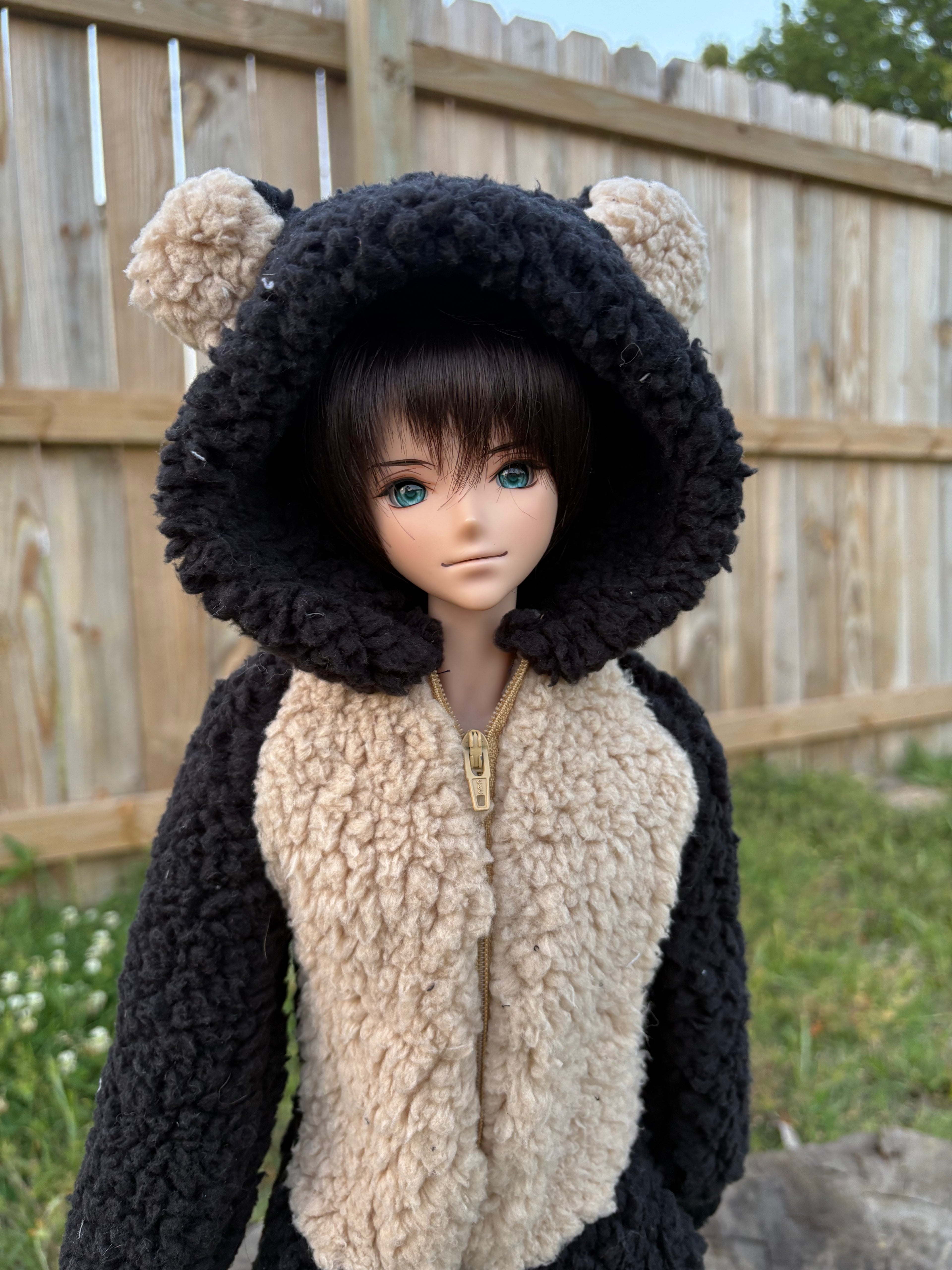 SD13 Black Bear Kigurumi Onesie