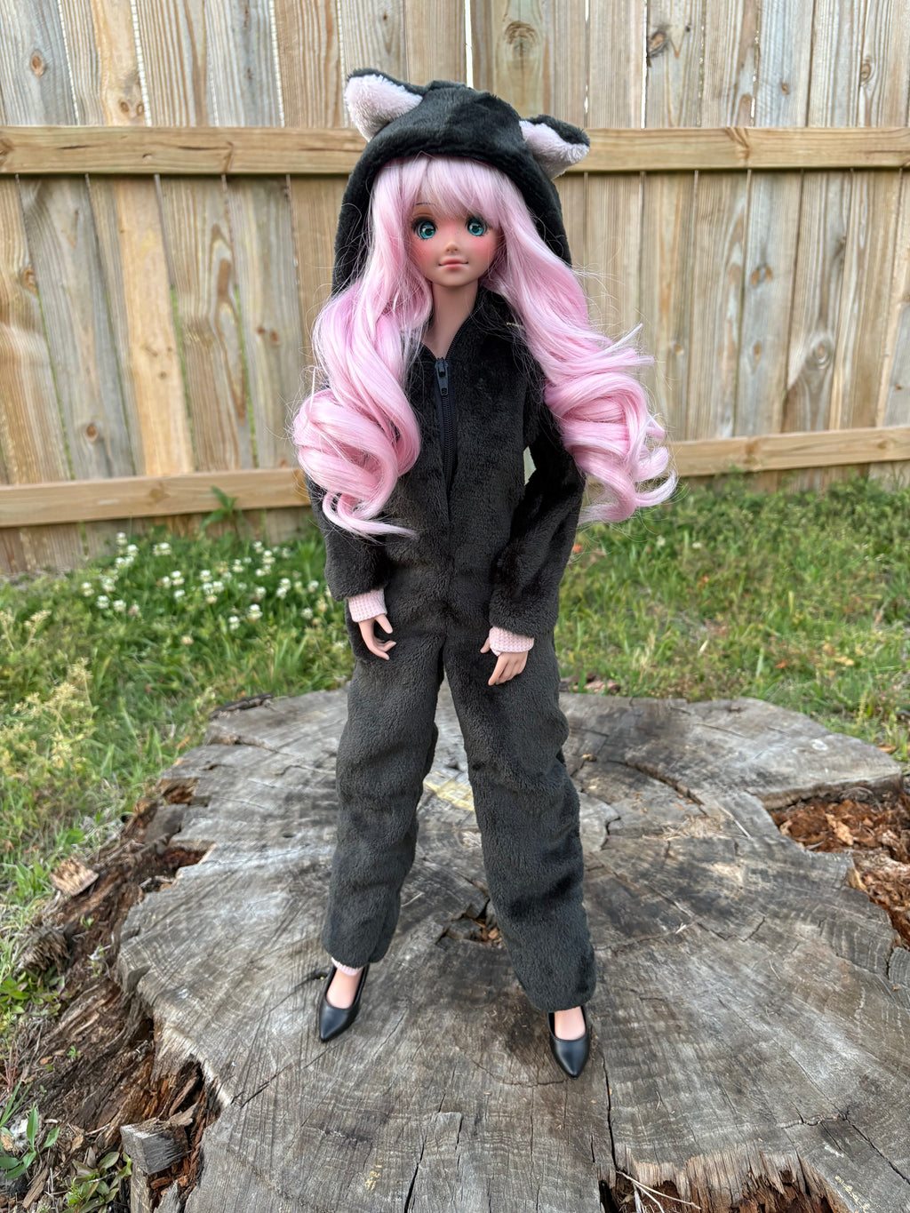 SD13 Black Cat Kigurumi Onesie