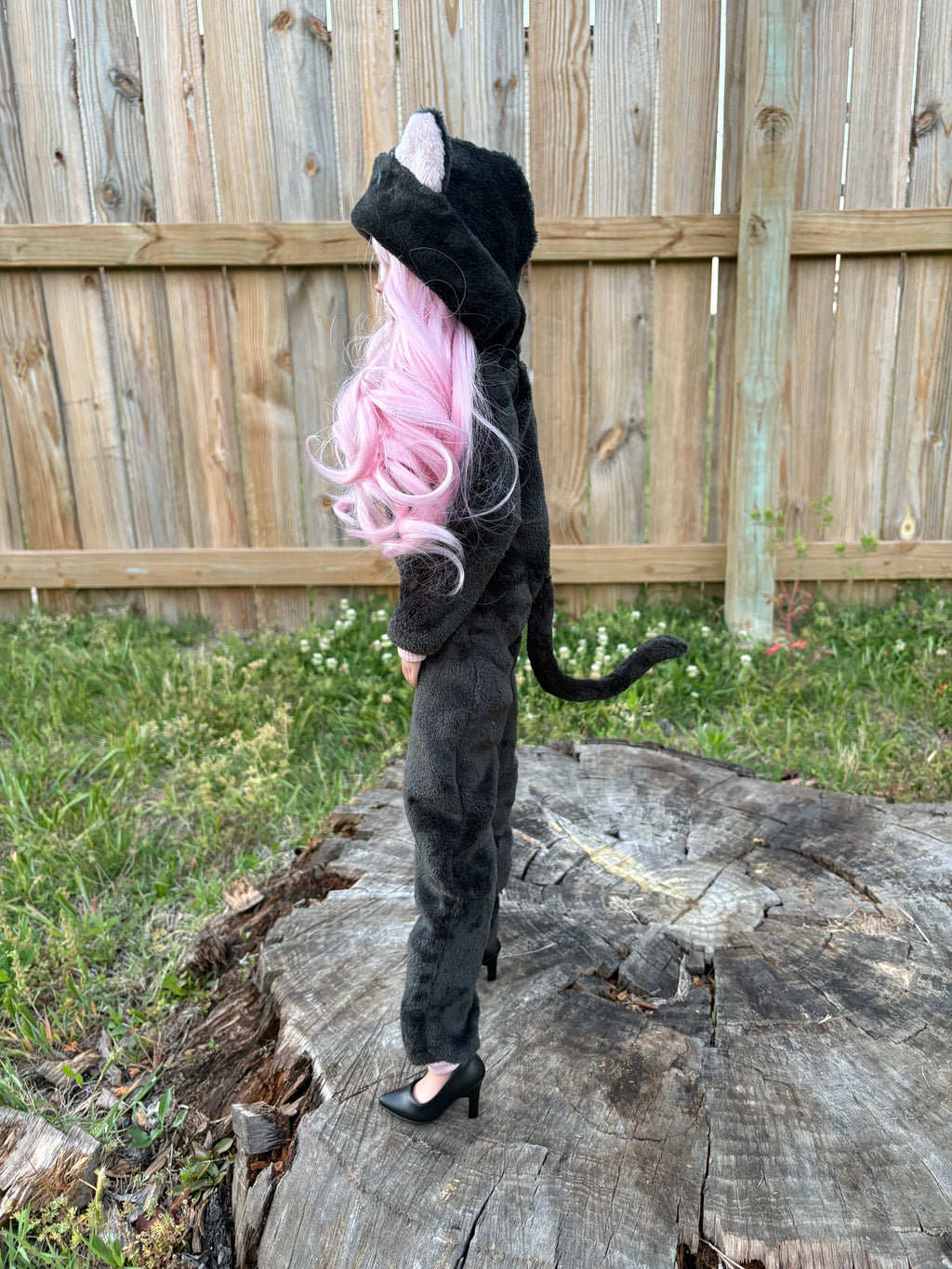 SD13 Black Cat Kigurumi Onesie