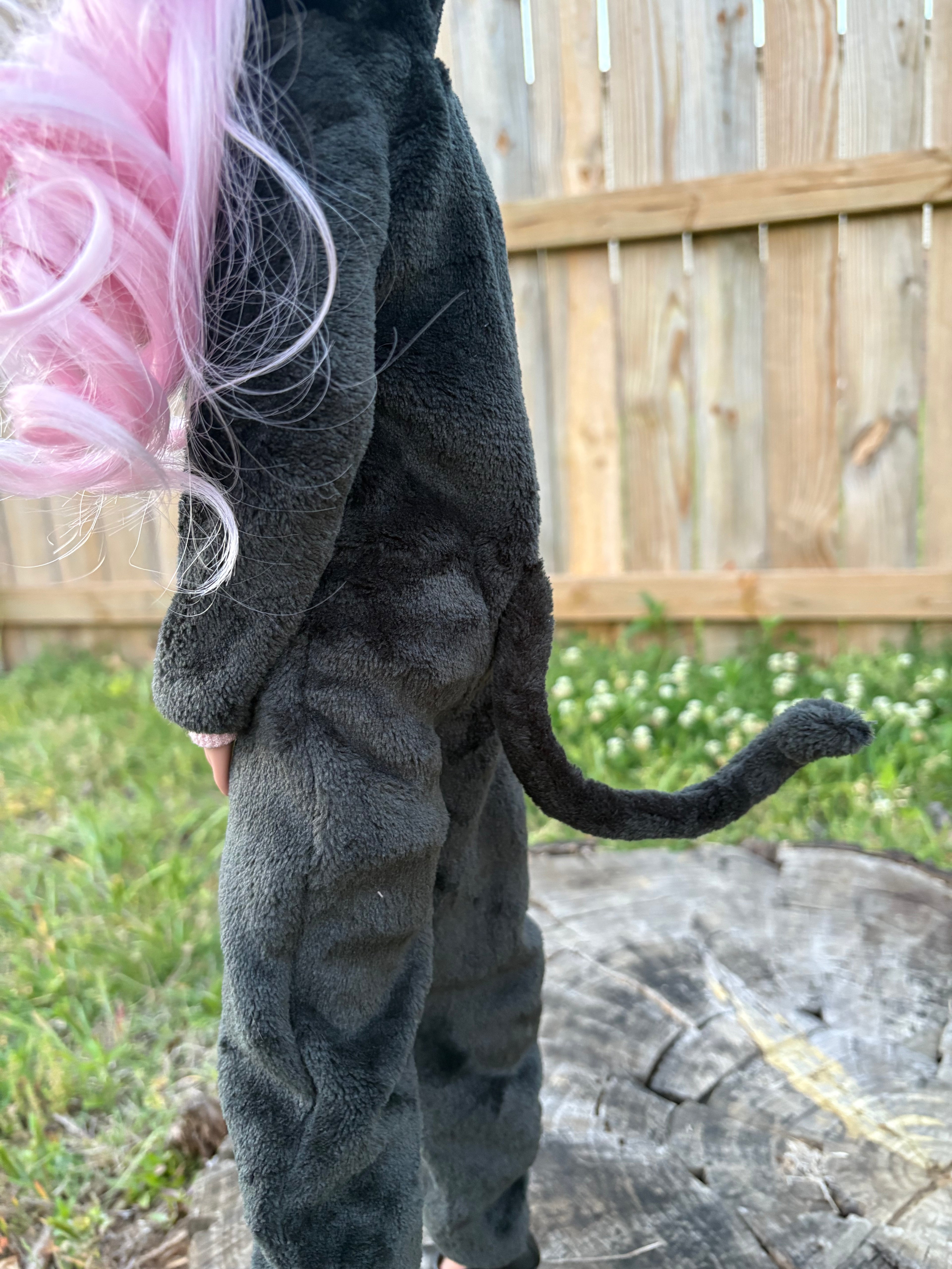 SD13 Black Cat Kigurumi Onesie