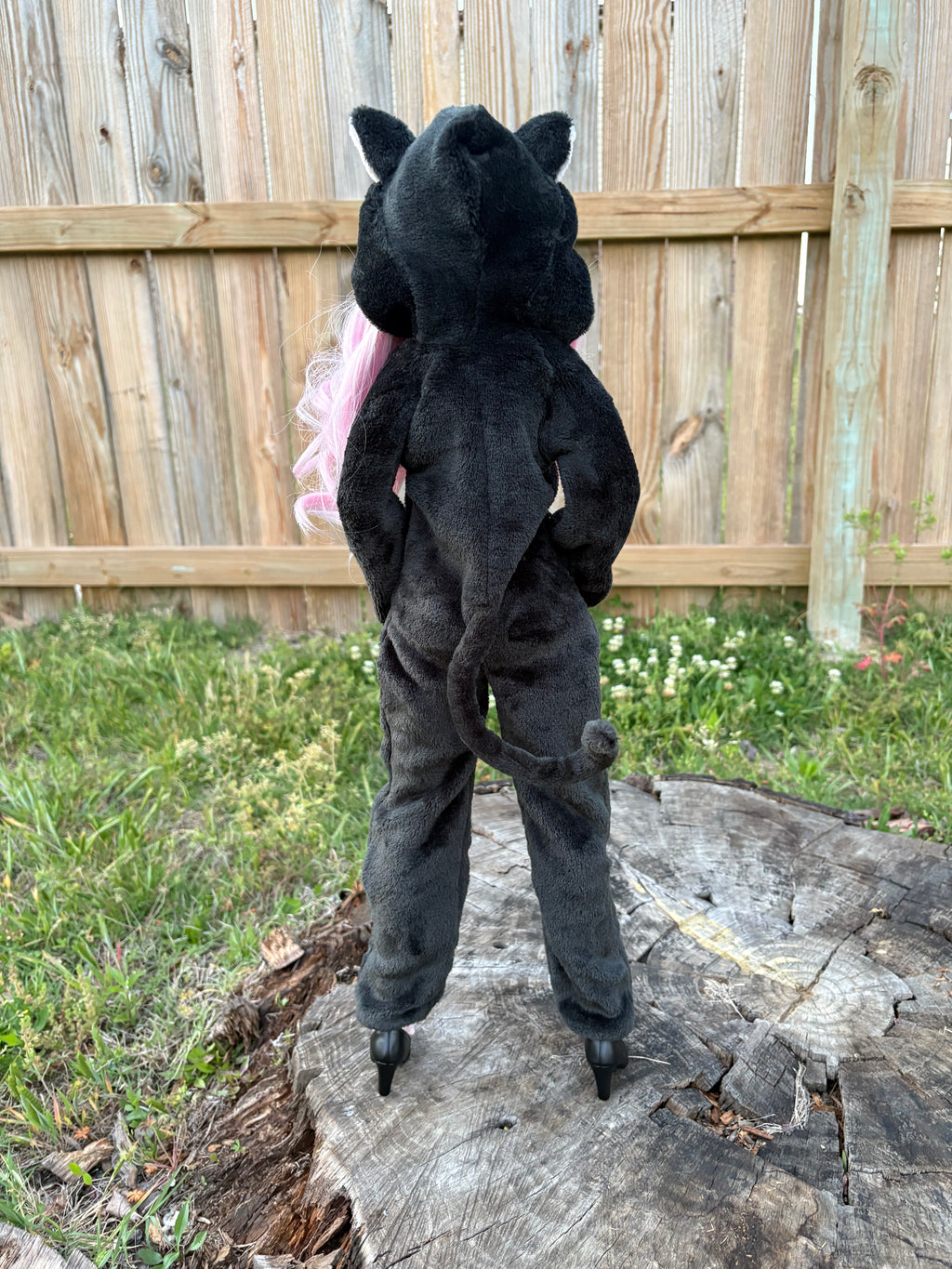SD13 Black Cat Kigurumi Onesie