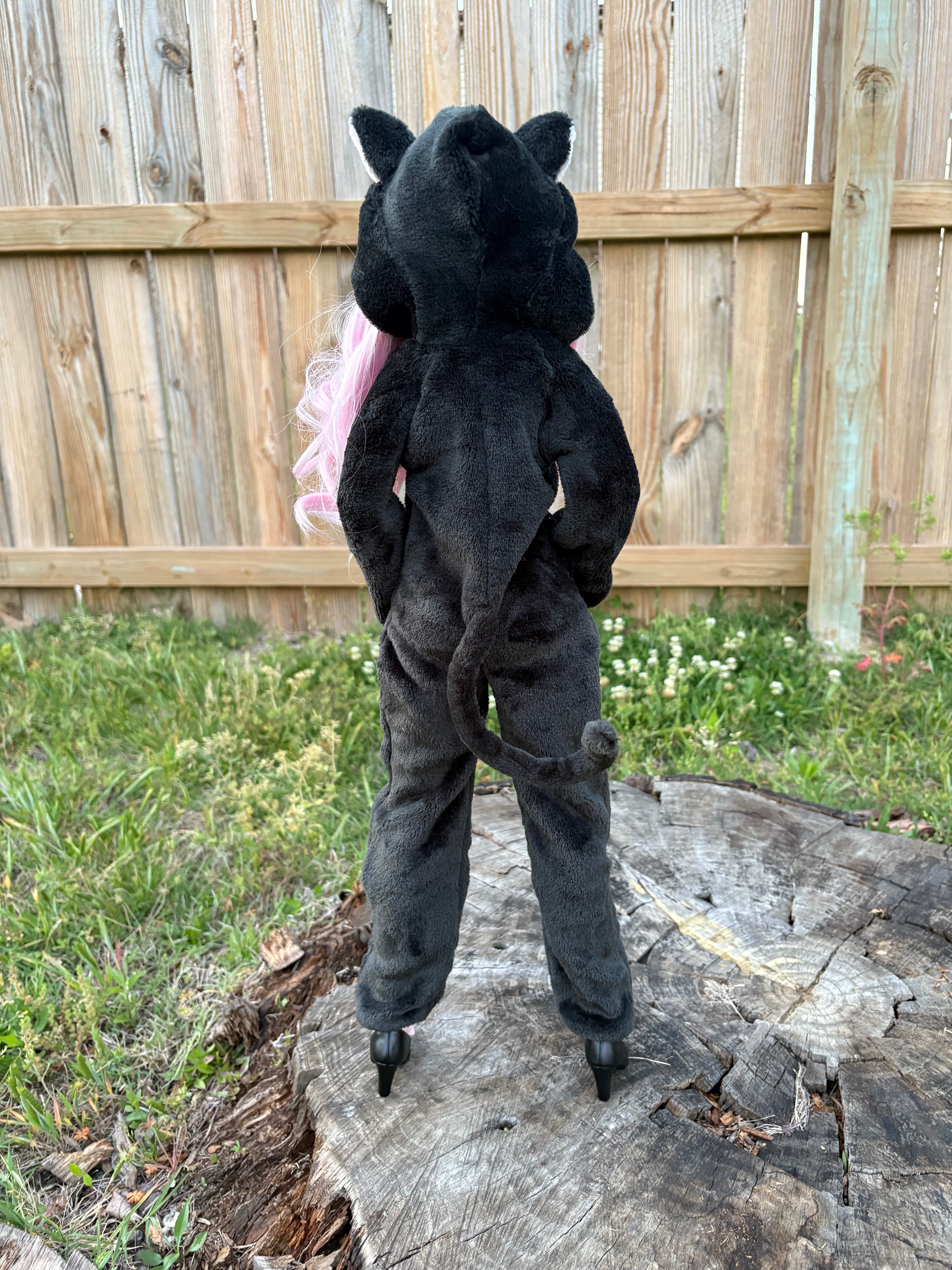SD13 Black Cat Kigurumi Onesie